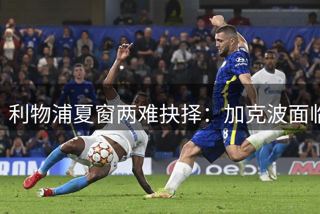 利物浦夏窗两难抉择：加克波面临转会 重金求购巴拉科拉